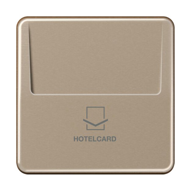 Jung CD590CARDGB-L Hotelcard-Schalter (Aluminium eloxiert) Gold-Bronze Serie CD