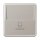 Jung CD590CARDPT-L Hotelcard-Schalter (Aluminium eloxiert) Platin Serie CD