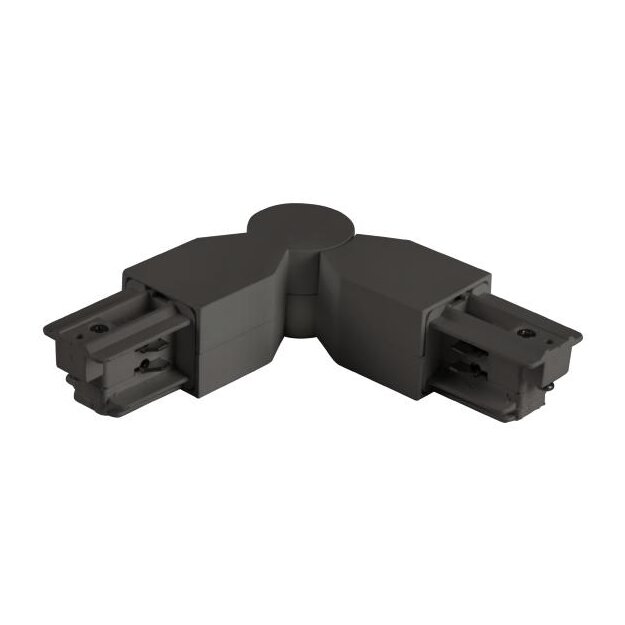 Brumberg 204487 Flexibler Schienenverbinder Schwarz