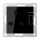 Jung A3171KOSW Schaltbare Steckdose 13A 250 V Schwarz Serie A