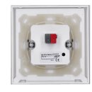 MDT BE-GTL10W.A1 Glastaster II Light 1-fach, RGBW, Weiß, Jalousie