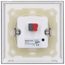 MDT BE-GTL1TS.01  Glastaster II Light 1-fach, RGBW, mit Temperatursensor, Schwarz, Neutral