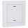 MDT BE-GTL1TW.01 Glastaster II Light 1-fach, RGBW, mit Temperatursensor, Weiß, Neutral