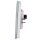 MDT BE-GTL1TW.01 Glastaster II Light 1-fach, RGBW, mit Temperatursensor, Weiß, Neutral