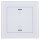 MDT BE-GTL1TW.B1 Glastaster II Light 1-fach, RGBW, mit Temperatursensor, Weiß, Schalten