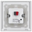 MDT BE-GTL20W.A1 Glastaster II Light 2-fach, RGBW, Weiß, Jalousie