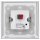 MDT BE-GTL20W.A1 Glastaster II Light 2-fach, RGBW, Weiß, Jalousie