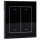 MDT BE-GTL2TS.01  Glastaster II Light 2-fach, RGBW, mit Temperatursensor, Schwarz, Neutral