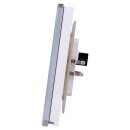 MDT BE-GTL2TW.01 Glastaster II Light 2-fach, RGBW, mit Temperatursensor, Weiß, Neutral