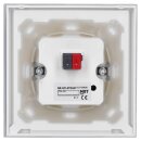 MDT BE-GTL2TW.B1 Glastaster II Light 2-fach, RGBW, mit Temperatursensor, Weiß, Schalten