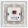 MDT BE-GTL2TW.B1 Glastaster II Light 2-fach, RGBW, mit Temperatursensor, Weiß, Schalten