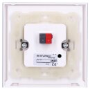 MDT BE-GTL2TW.C1 Glastaster II Light 2-fach, RGBW, mit Temperatursensor, Weiß, Jalousie_Schalten