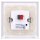 MDT BE-GTL2TW.C1 Glastaster II Light 2-fach, RGBW, mit Temperatursensor, Weiß, Jalousie_Schalten