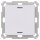 MDT BE-TAL5501.01 Taster Light 55 1-fach, RGBW, Reinweiß glänzend, Neutral