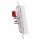 MDT BE-TAL5502.01 Taster Light 55 2-fach, RGBW, Reinweiß glänzend, Neutral