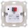 MDT BE-TAL55T1.01 Taster Light 55 1-fach, RGBW, mit Temperatursensor, Reinweiß glänzend, Neutral