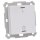 MDT BE-TAL55T1.B1 Taster Light 55 1-fach, RGBW, mit Temperatursensor, Reinweiß glänzend, Schalten