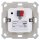 MDT BE-TAL55T1.B1 Taster Light 55 1-fach, RGBW, mit Temperatursensor, Reinweiß glänzend, Schalten