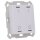 MDT BE-TAL55T2B1 KNX Taster Light 55 2-fach RGBW mit Temperatursensor – Reinweiß glänzend