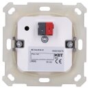 MDT BE-TAL55T2.C1 Taster Light 55 2-fach, RGBW, mit Temperatursensor, Reinweiß glänzend, Jalousie_Schalten