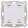 MDT BE-TAL55T2.C1 Taster Light 55 2-fach, RGBW, mit Temperatursensor, Reinweiß glänzend, Jalousie_Schalten