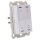 MDT BE-TAL55T2.C1 Taster Light 55 2-fach, RGBW, mit Temperatursensor, Reinweiß glänzend, Jalousie_Schalten