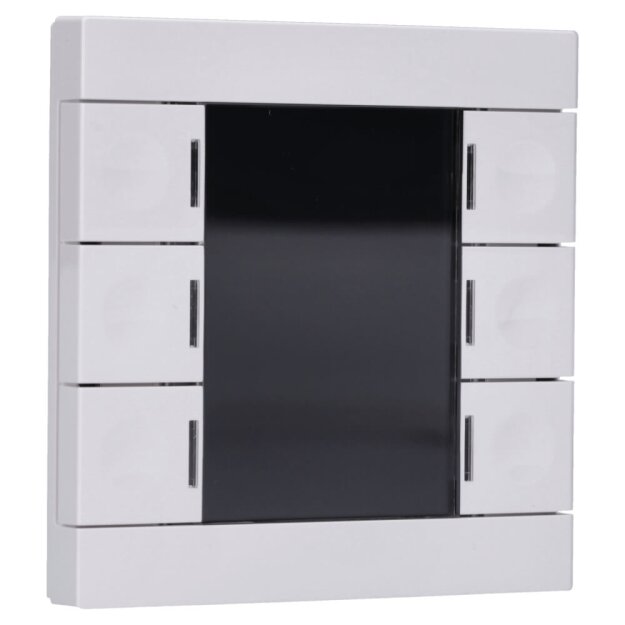 MDT BE-BZS86.01 Bedienzentrale Smart 86 mit Farbdisplay, Kunststoff, Reinweiß glänzend