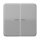 Jung CD595KO5BFGR Wippe f. Serienschalter KO (Thermoplast bruchsicher) Grau Serie CD