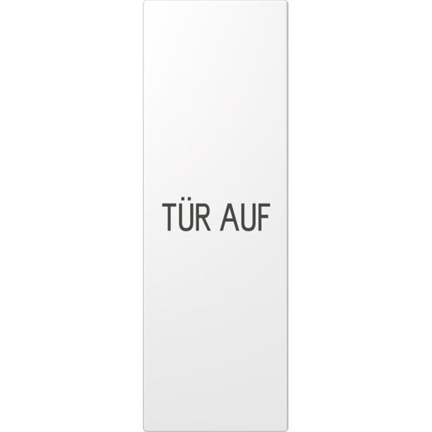 Jung ES2993DWW Grossflaechenwippe "Tuer auf" Edelstahl