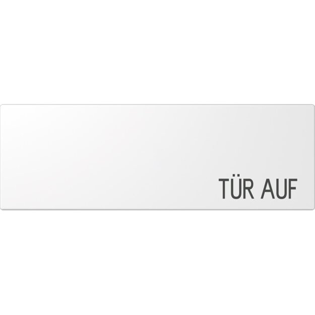 Jung ES2993DHWW Grossflaechenwippe "Tuer auf" horizontal Edelstahl