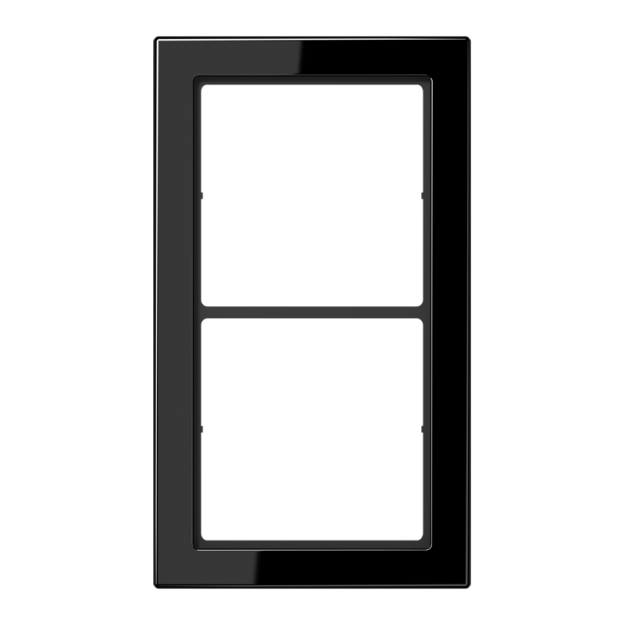 Jung FD982SW Rahmen 2fach Schwarz
