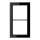 Jung FD982SW Rahmen 2fach Schwarz