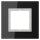 Jung LSP981GLSW Rahmen 1fach Schwarz Serie LS