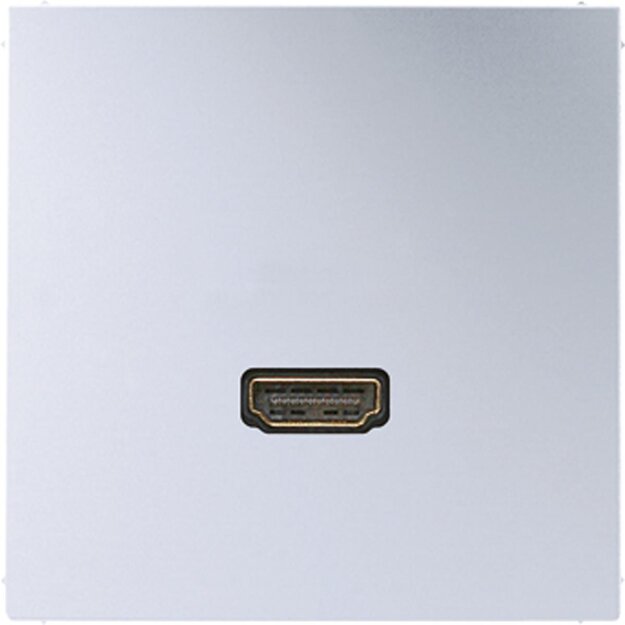 Jung MAAL1112 Multimediaanschlusssystem (lackiertes Aluminium) Aluminium Serie LS