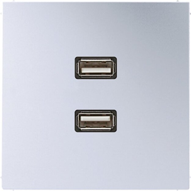 Jung MAAL1153 Multimediaanschlusssystem (lackiertes Aluminium) Aluminium Serie LS