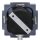 Busch-Jaeger Drehdimmer Set:  6523 U-102 Drehdimmer + 6540-84-102 Zentralscheibe Studioweiß Future Linear