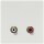 Jung MALS1021LG Multimediaanschlusssystem (Thermoplast bruchsicher) Lichtgrau Serie LS