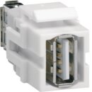 Hager VZ20US Keystone Modul univers USB USB 2.0 A-Buchse...