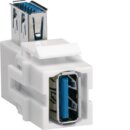 Hager VZ30UA Keystone Modul univers USB 3.0 A-Buchse...