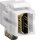 Hager VZ20HA Keystone Modul univers HDMI Buchse auf HDMI Buchse 90° gewinkelt