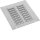 Hager MES-LS02 Lüftungsschlitzflansch 1.25mm IP20 174x200 BxT