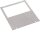 Hager MES-LBE02 Kombiflansch Lochblech 1mm IP40 174x200 BxT