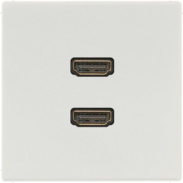 Jung MALS1133LG Multimediaanschlusssystem (Thermoplast bruchsicher) Lichtgrau Serie LS