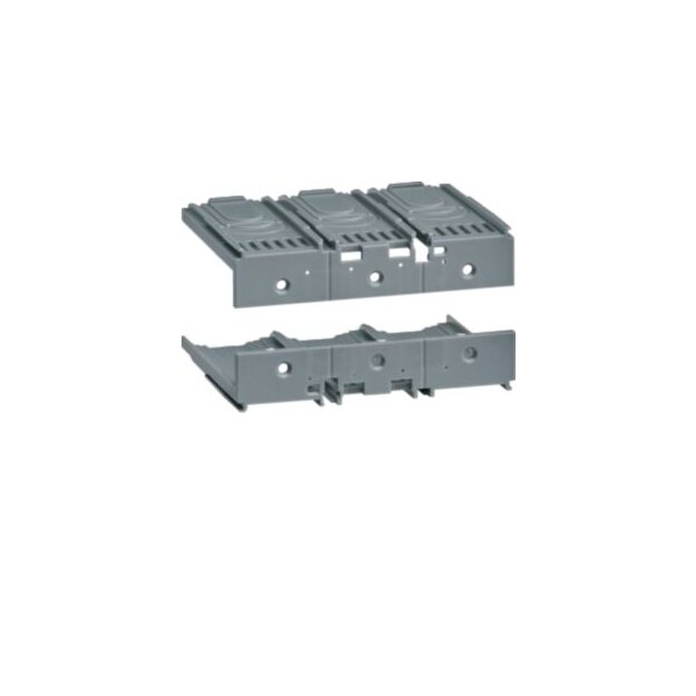 Hager HYS025H Klemmenabdeckung Rückanschluss und Plug-in P160 3-polig