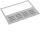 Hager MES-LSE04 Kombiflansch Lüftungsschlitz 1.25mm IP20 298x200 BxT