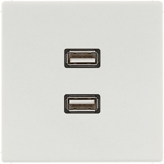 Jung MALS1153LG Multimediaanschlusssystem (Thermoplast bruchsicher) Lichtgrau Serie LS