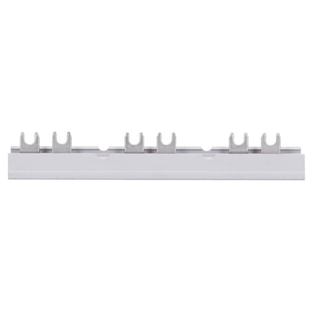 Hager KDN263AZS Phasenschiene 2-polig Gabelanschluss 10 mm² für ARFxxxD mit Hilfsschalter 10 Module