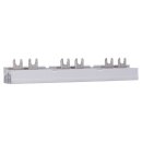 Hager KDN263AZS Phasenschiene 2-polig Gabelanschluss 10 mm² für ARFxxxD mit Hilfsschalter 10 Module