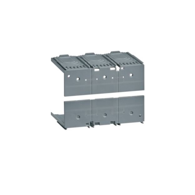 Hager HYT025H Klemmenabdeckung Rückanschluss und Plug-in P250 3-polig