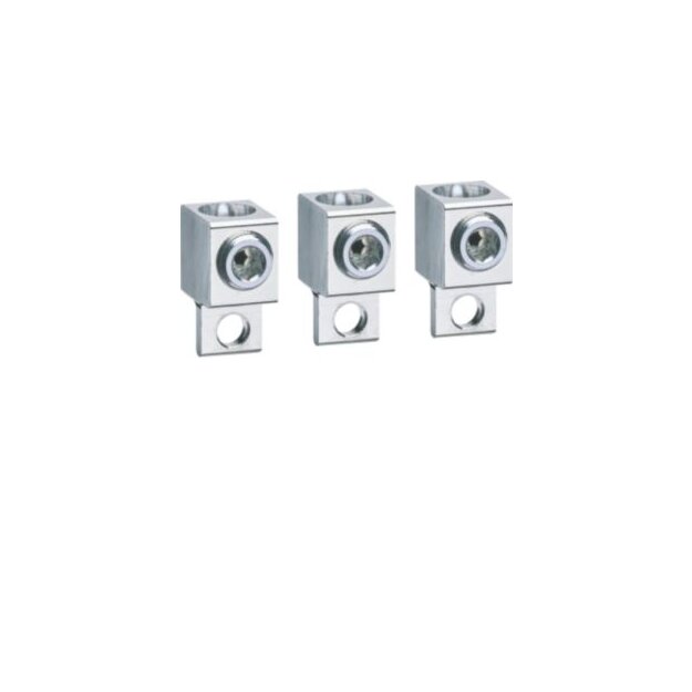 Hager HYS105H Anschlussklemmen P160 M8-Anschluss Cu/Al 3-polig 1x35-120mm²